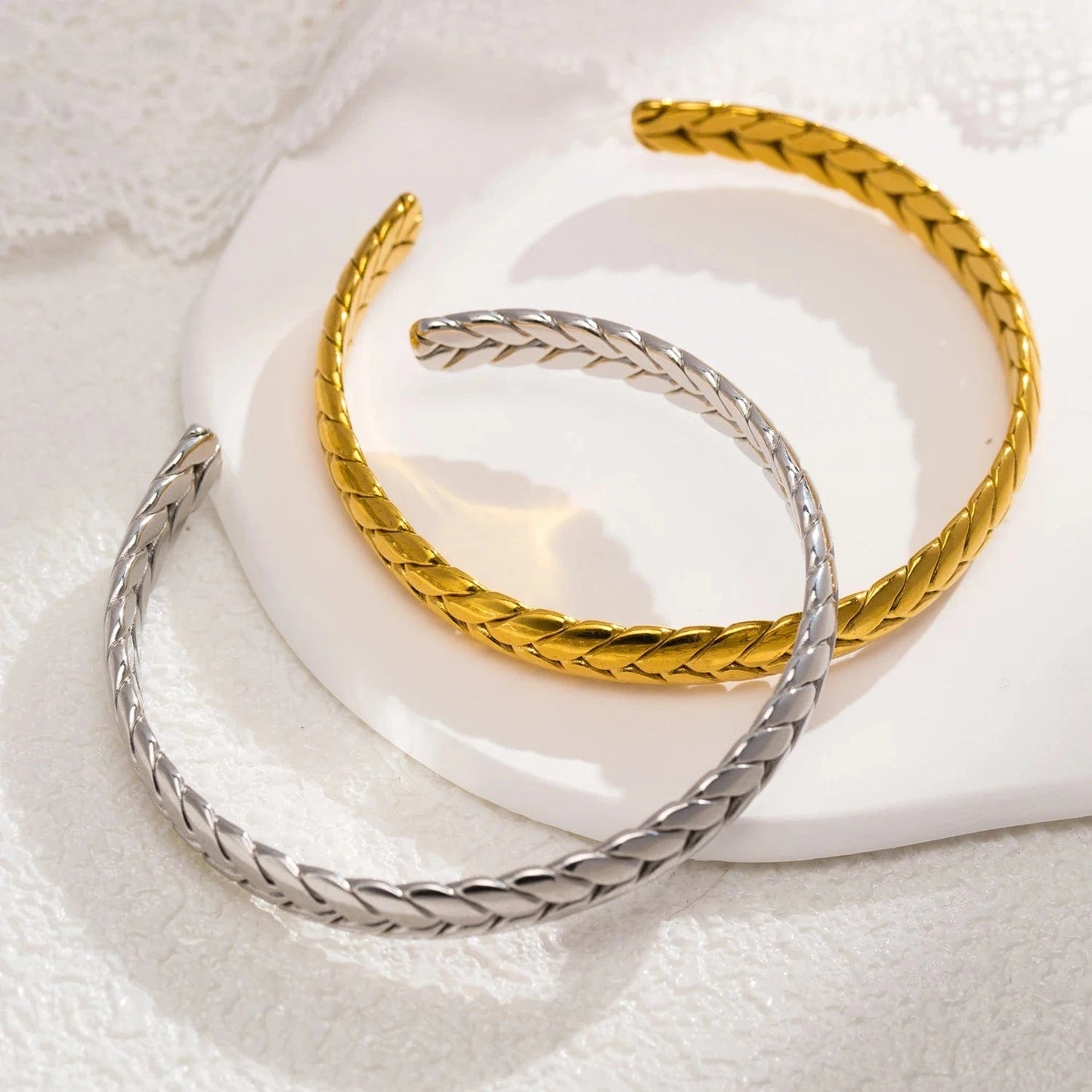 Pearlbud Bracelets Vineweave Cuff