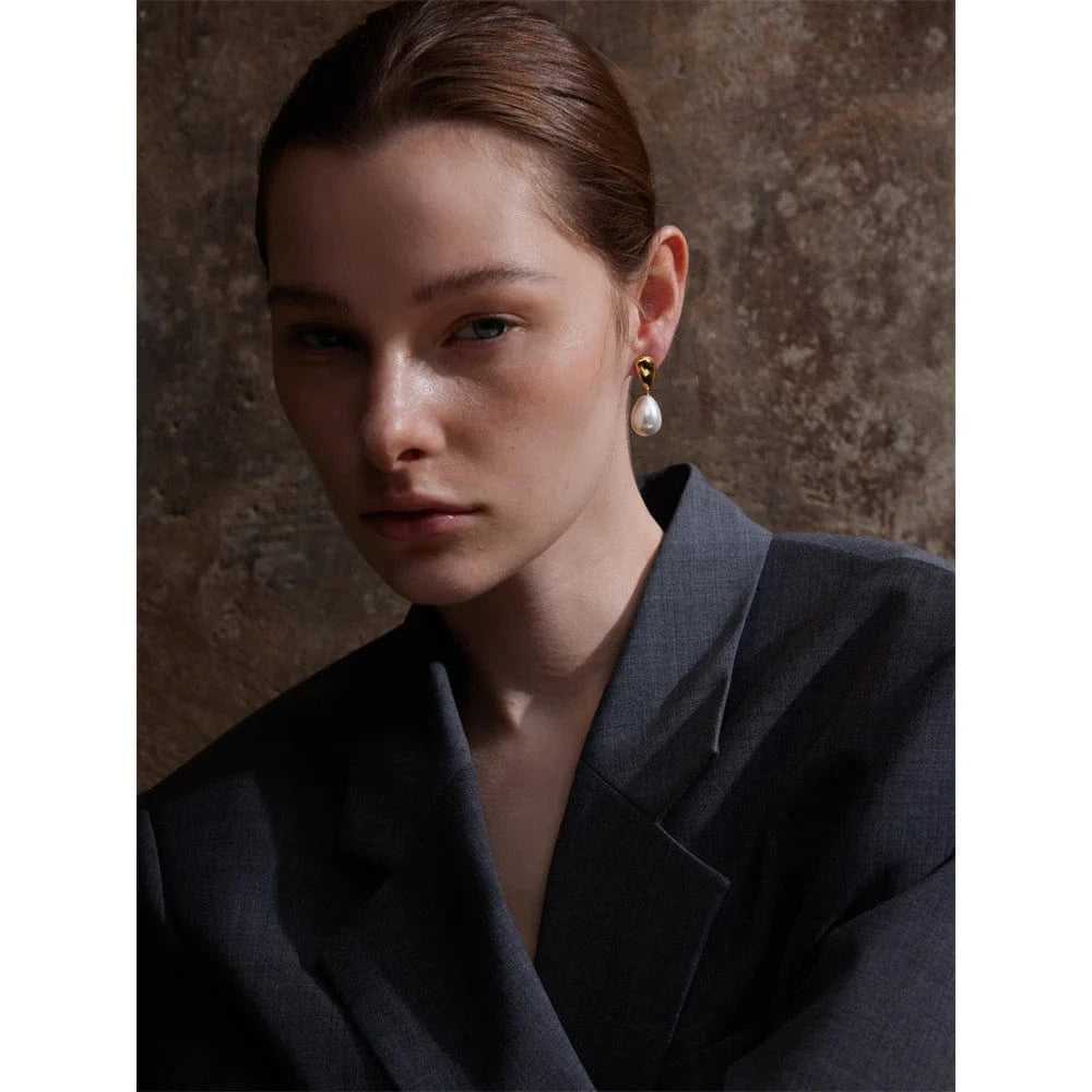 Pearlbud Earrings Lustre Drop Earrings