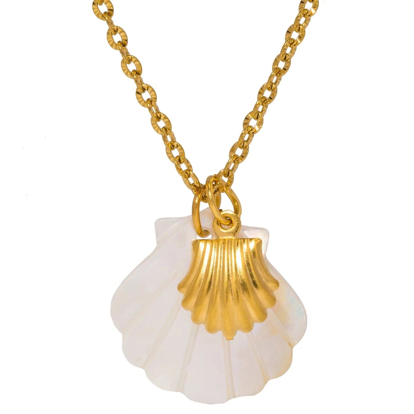 Pearlbud Necklace Classic Shell Ocean Treasures Necklace
