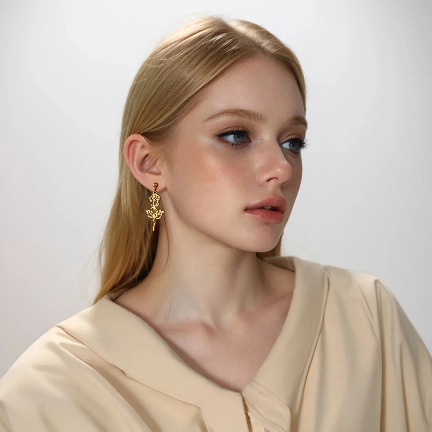 Pearlbud Earrings Gold Golden Bloom Drops