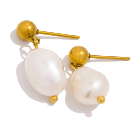 Pearlbud Earrings Luxe Pearl Stud Earrings