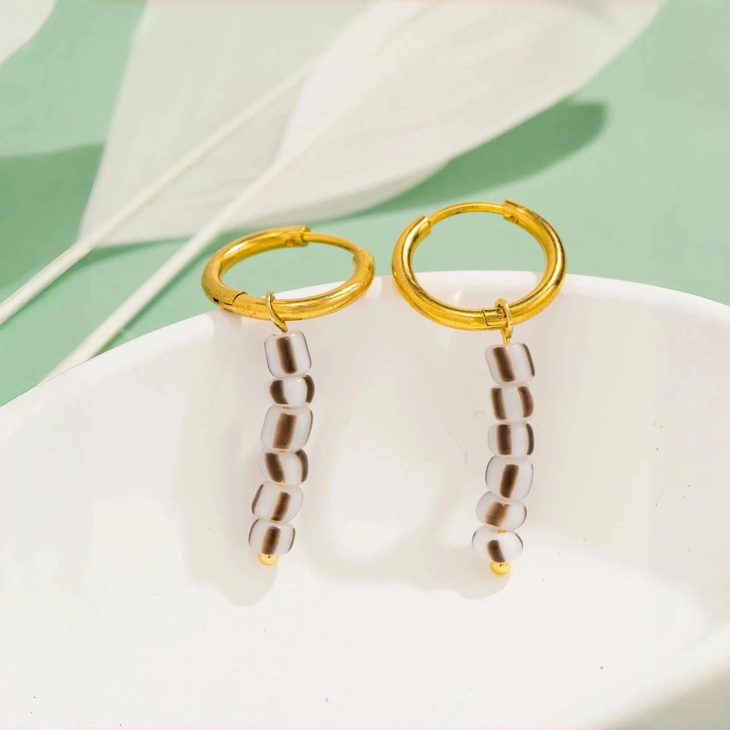 Pearlbud Earrings Mediterranean Dream Hoops
