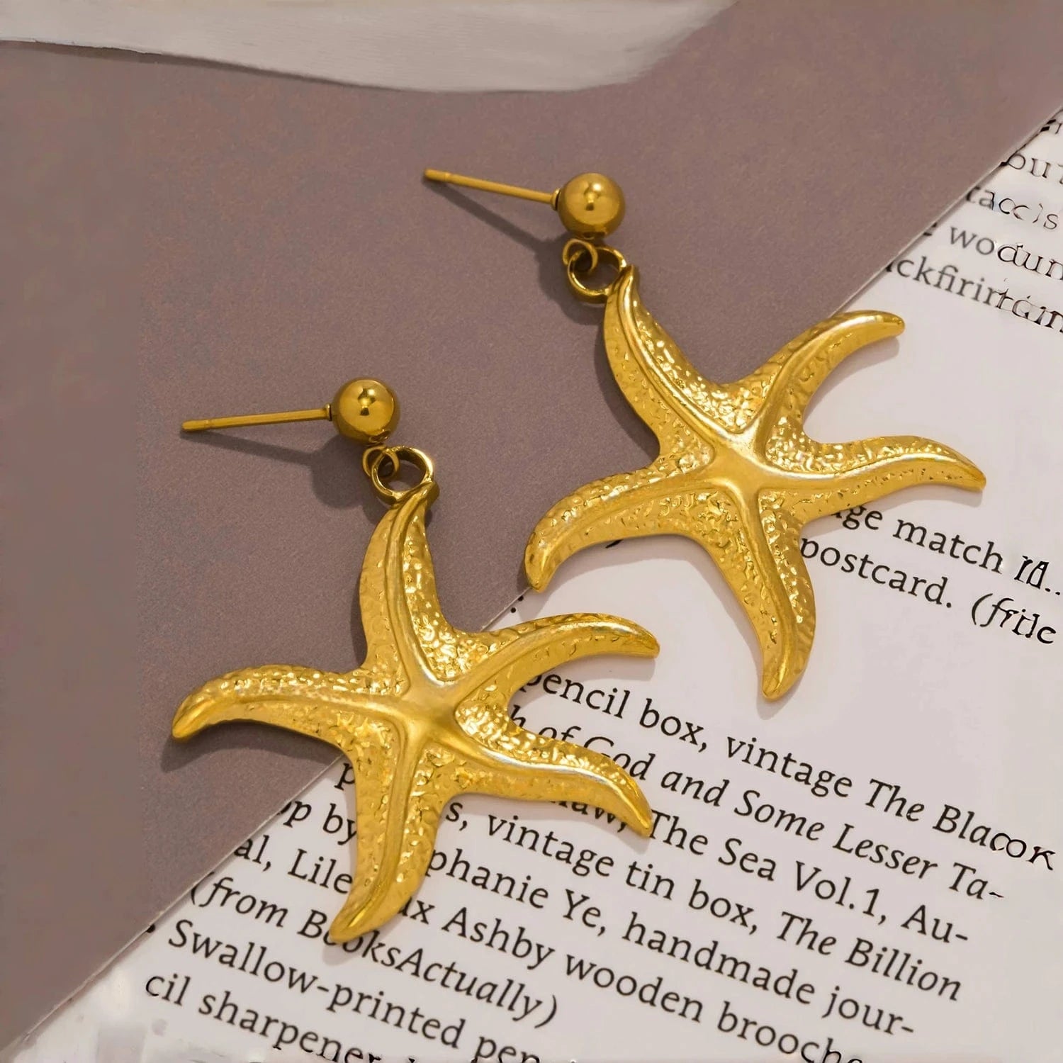 Pearlbud Earrings Ocean Star Earrings