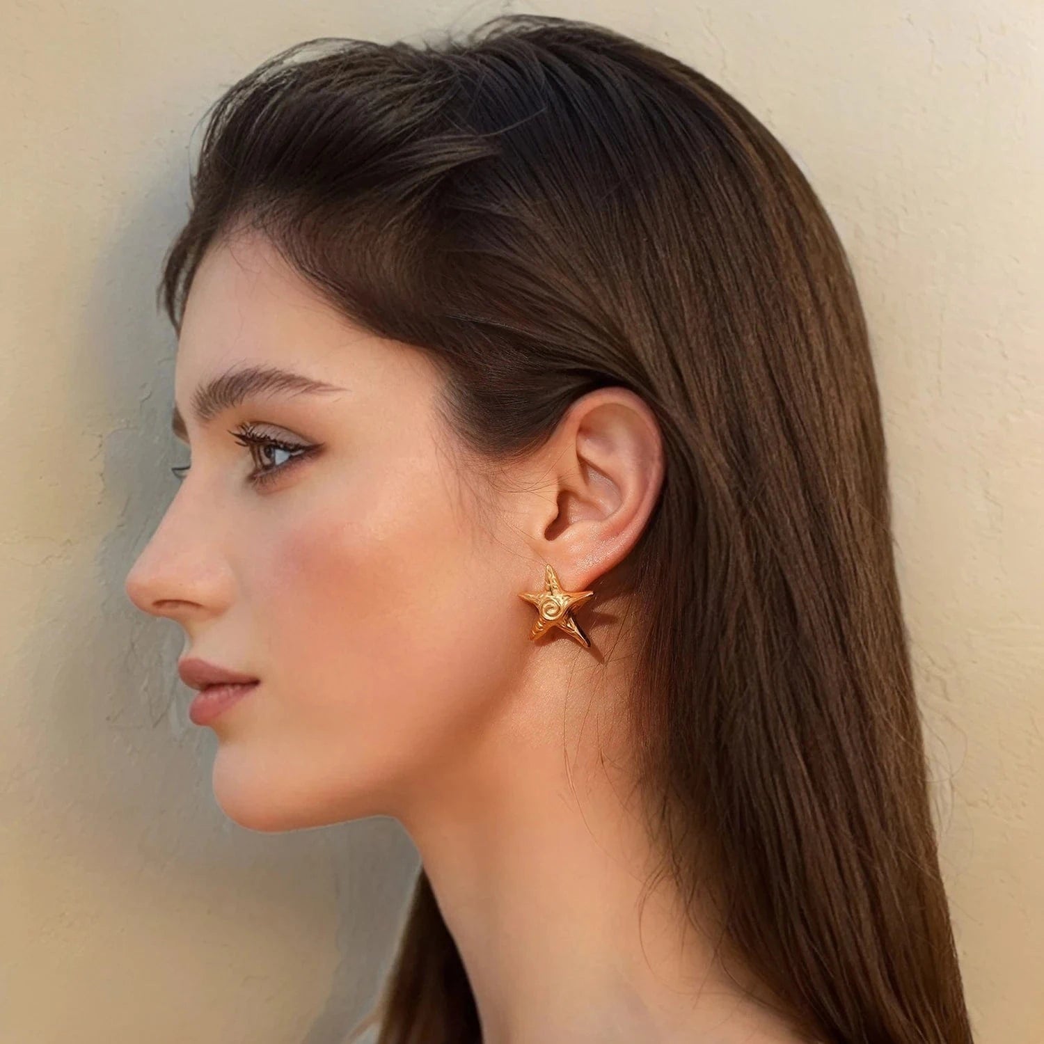 Pearlbud Earrings Solara Star Studs