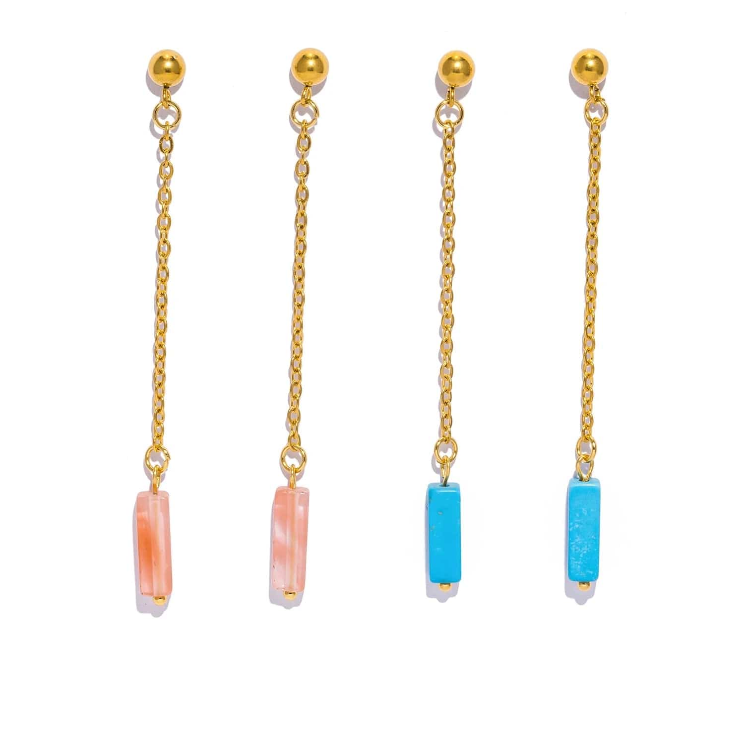 Pearlbud Earrings Sunset Whisper Earrings