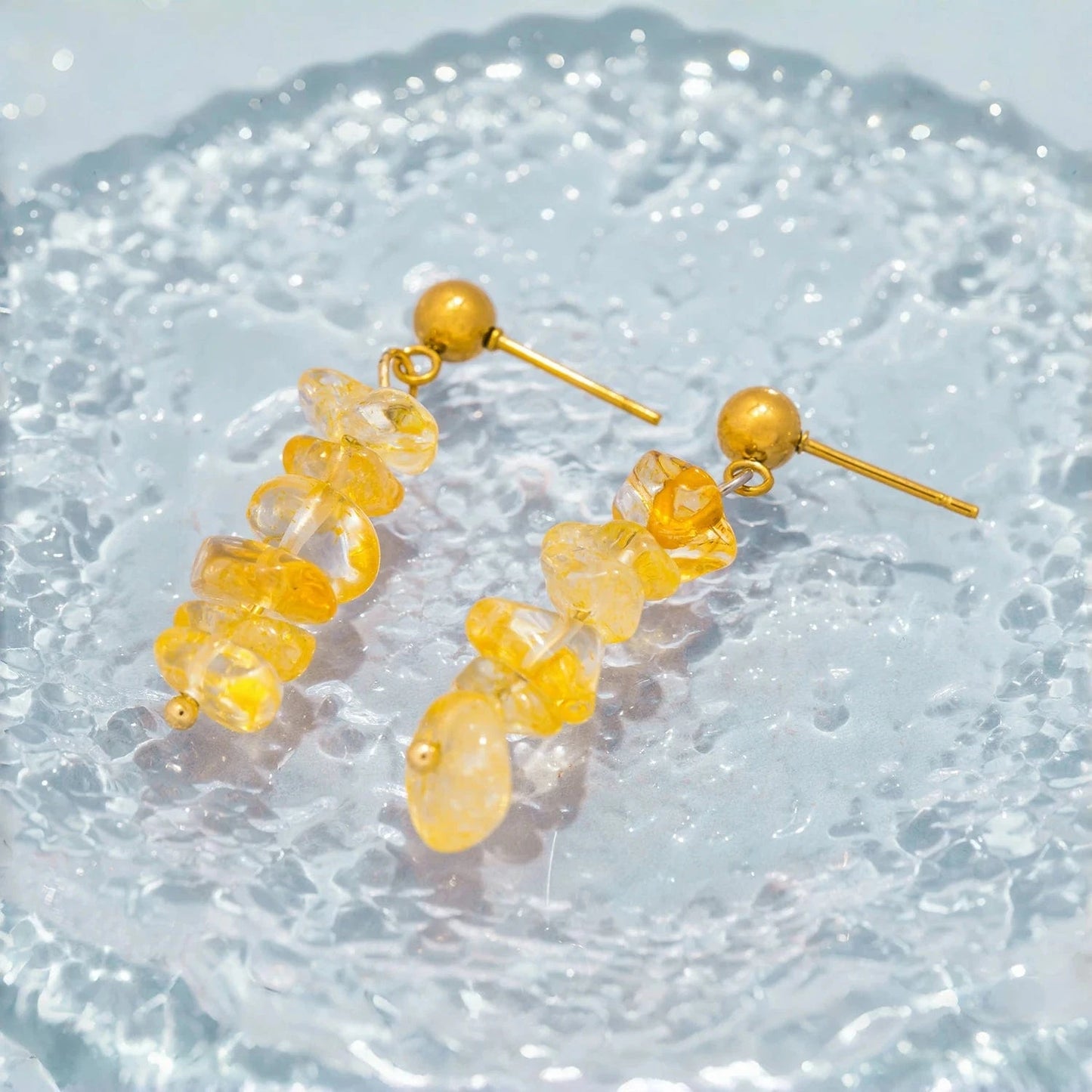 Pearlbud Earrings The Aura Stack Drop Earrings