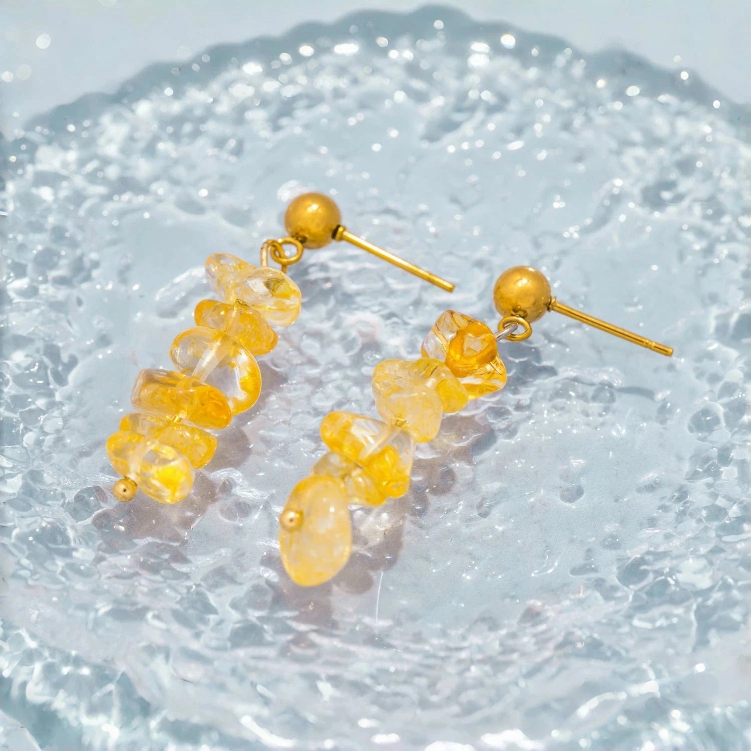 Pearlbud Earrings The Aura Stack Drop Earrings