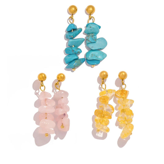 Pearlbud Earrings The Aura Stack Drop Earrings
