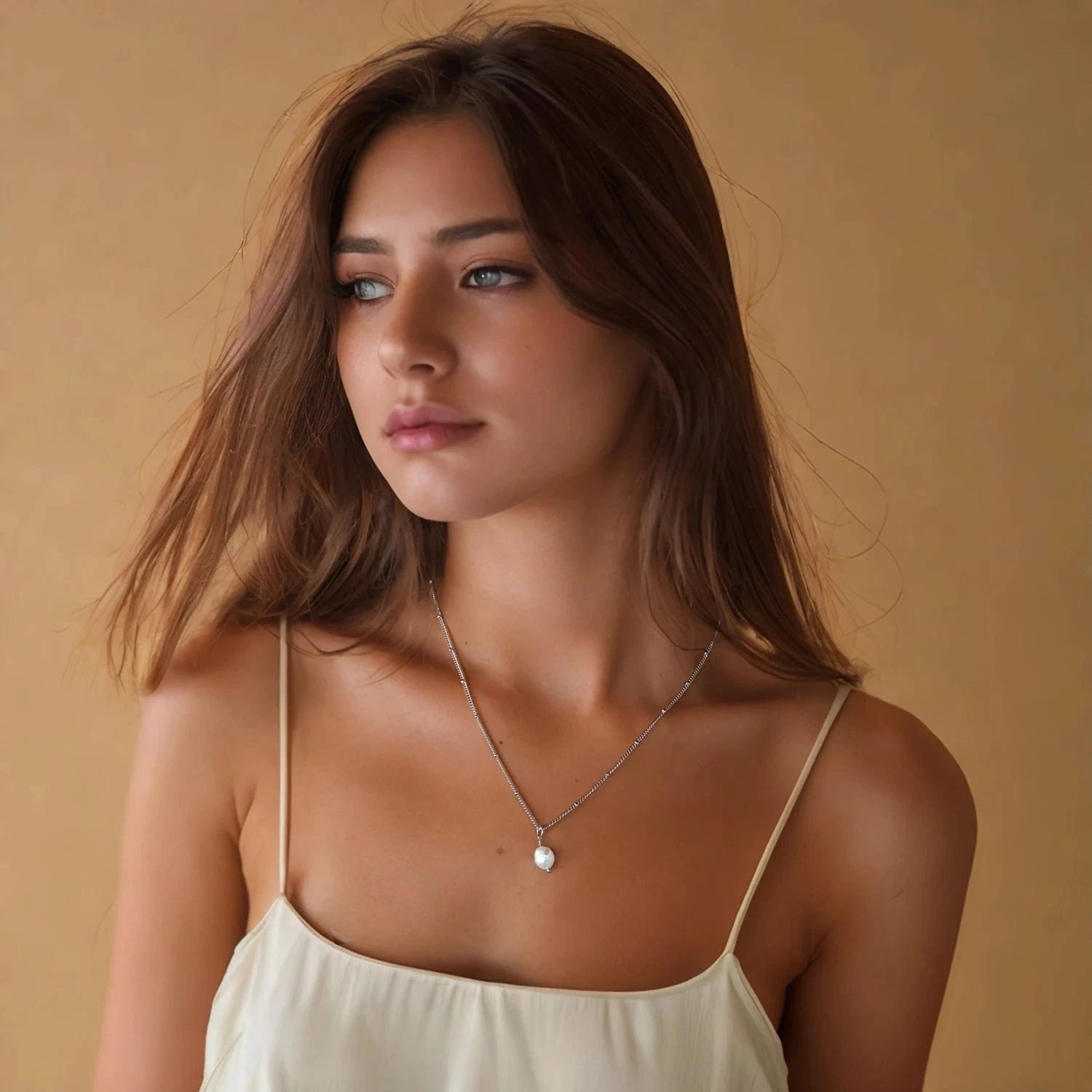 Pearlbud Necklace Baroque Pearl Necklace