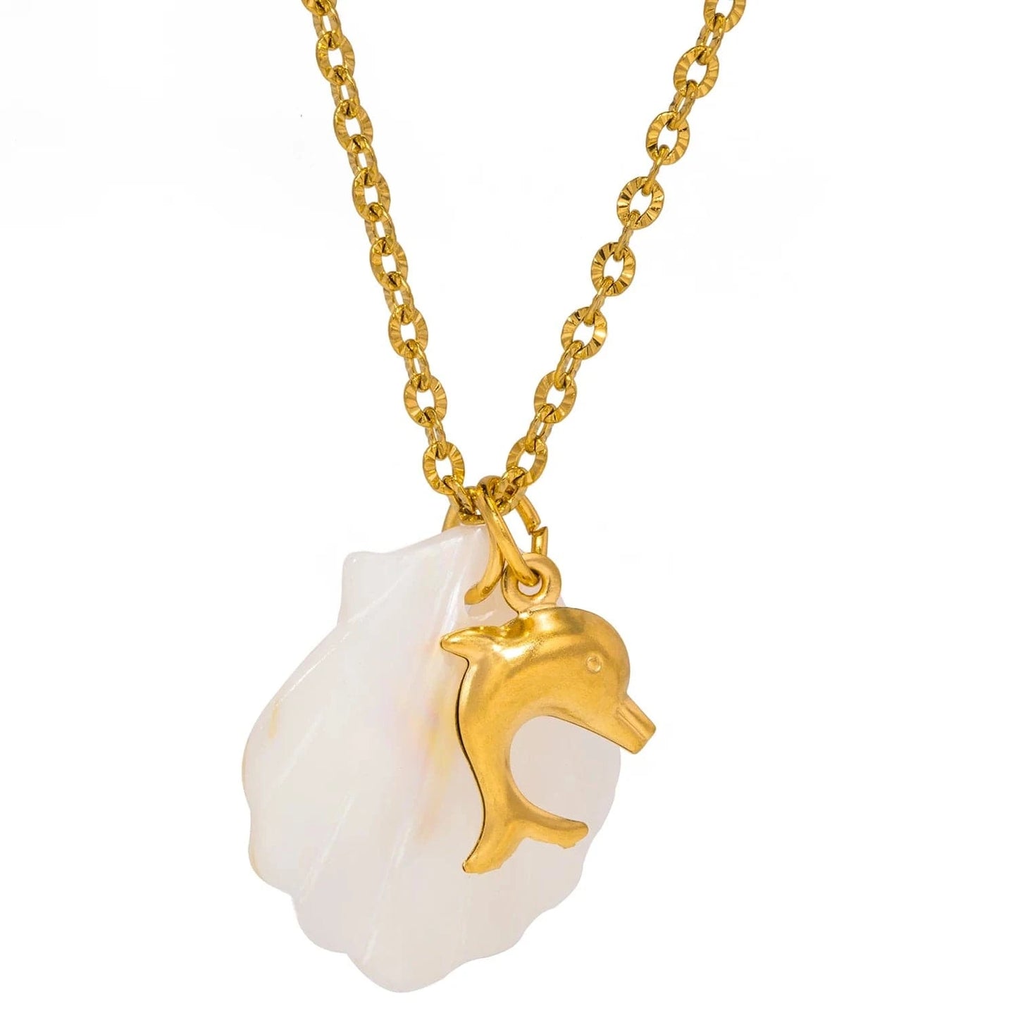 Pearlbud Necklace Dolphin Ocean Treasures Necklace