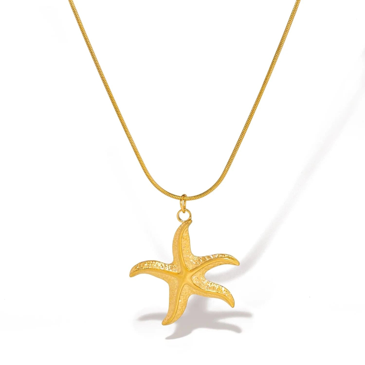 Pearlbud Necklace Gold Maritime Star Necklace