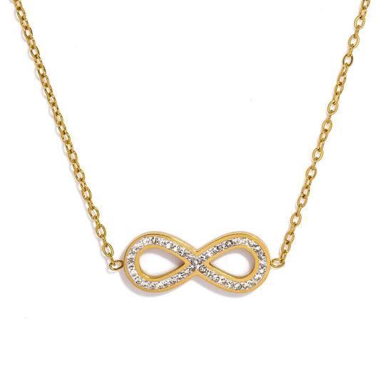 Pearlbud Necklace Infinite Sparkle Necklace
