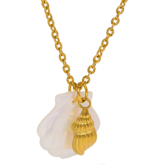 Pearlbud Necklace Large Conch Ocean Treasures Necklace