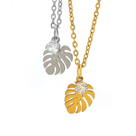 Pearlbud Necklace Palmglow Necklace