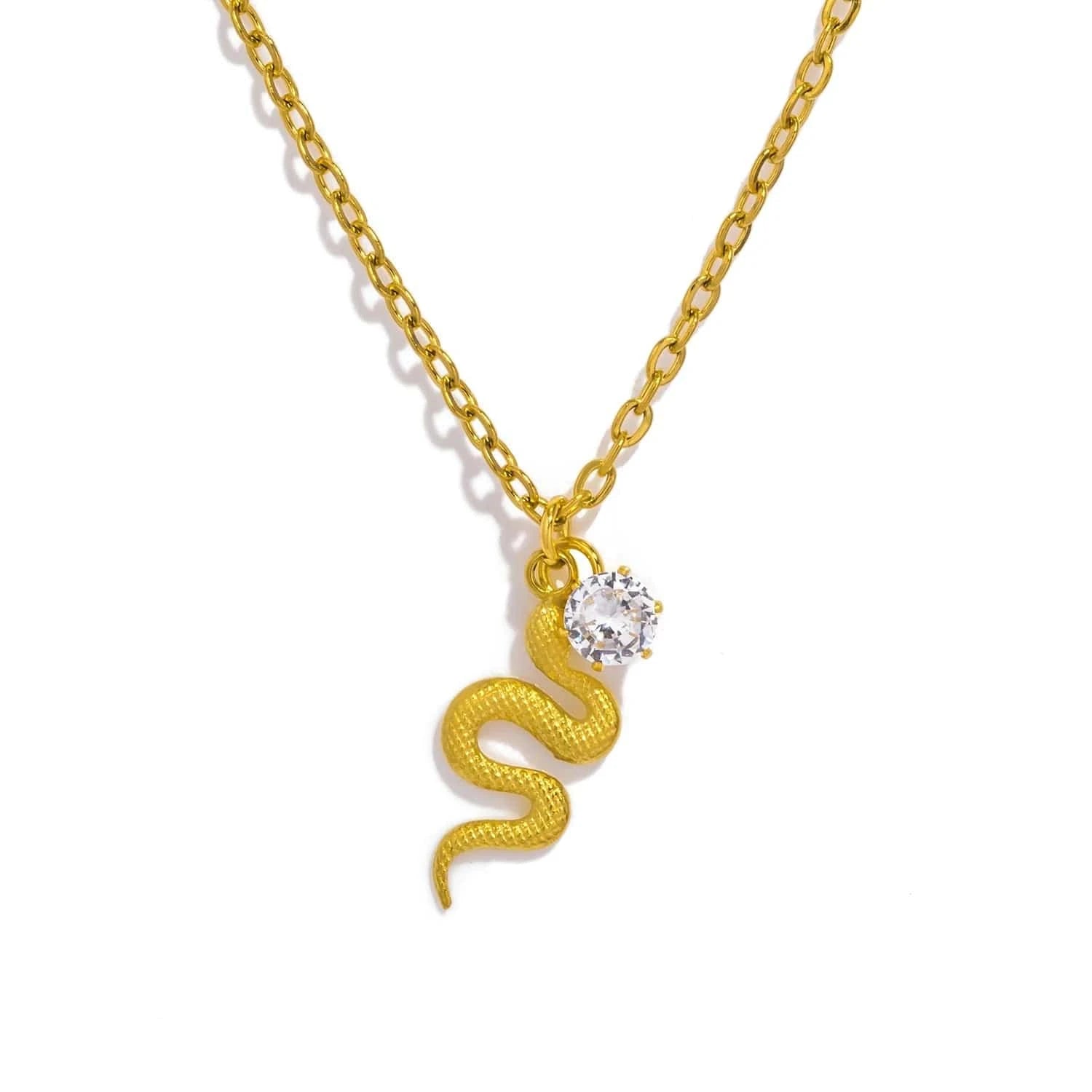 Pearlbud Necklace Serpent Spark Necklace
