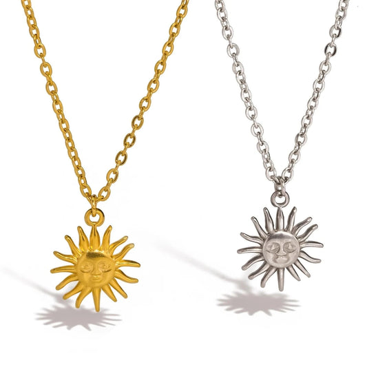 Pearlbud Necklace Solstice Sun Necklace