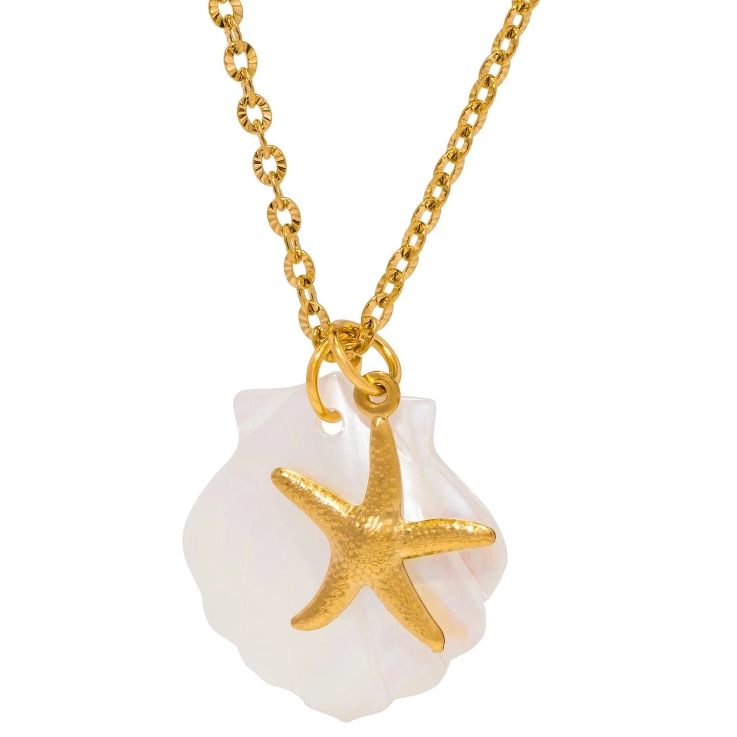 Pearlbud Necklace Starfish Ocean Treasures Necklace