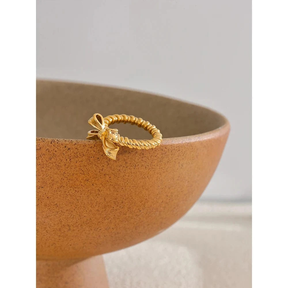 Pearlbud Rings Chloe Bow Ring