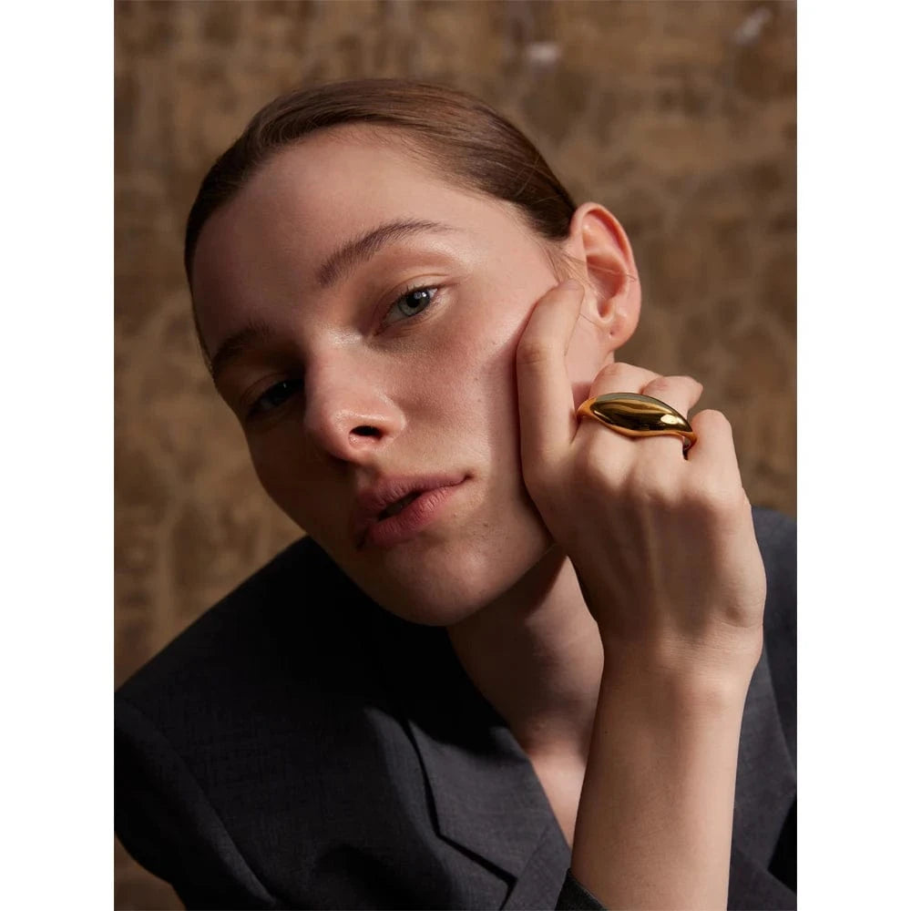 Pearlbud Rings Duo Loop Ring