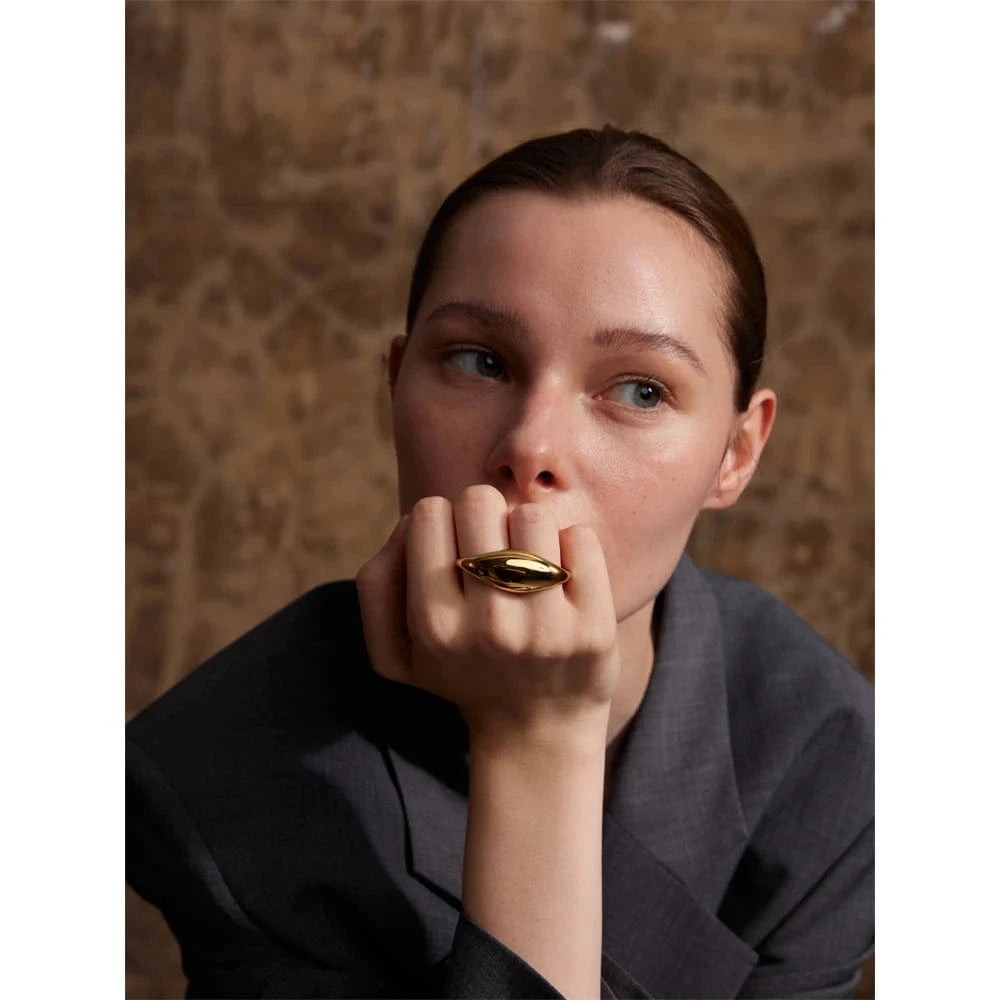 Pearlbud Rings Duo Loop Ring
