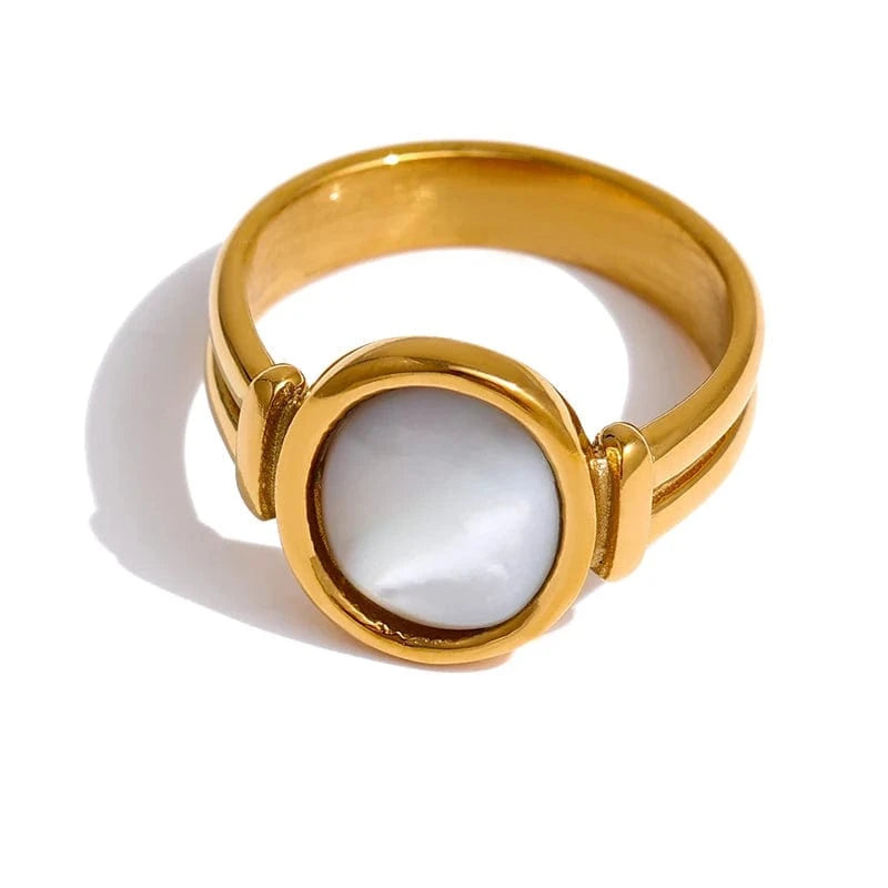 Pearlbud Rings Gold / 6 Lustre Ring