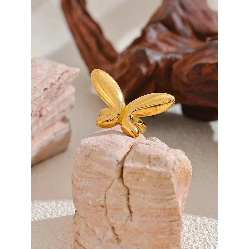 Pearlbud Rings Gold Emerge Ring