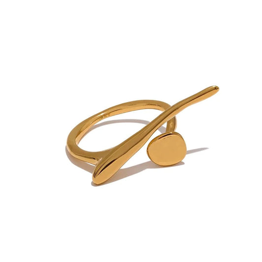 Pearlbud Rings Gold Sway Ring