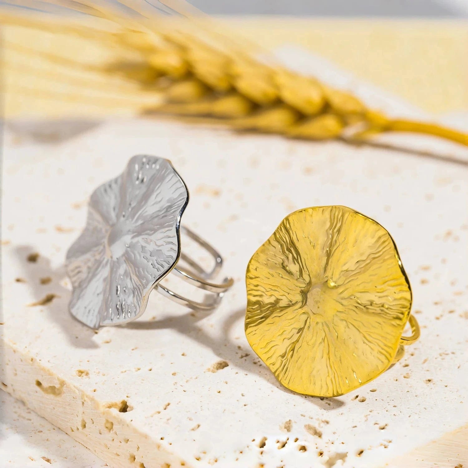 Pearlbud Rings Petalwave Ring