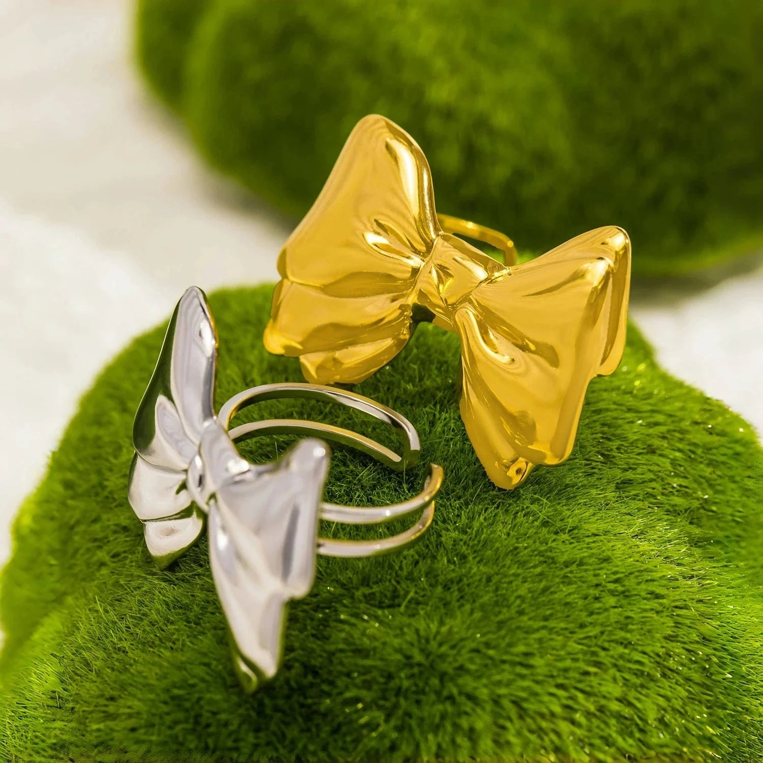 Pearlbud Rings Ribbon Pop Ring