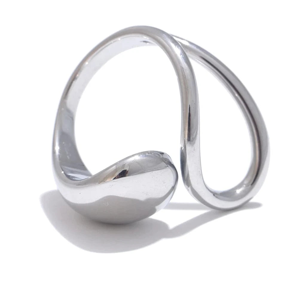Pearlbud Rings Silver Aurora Ring