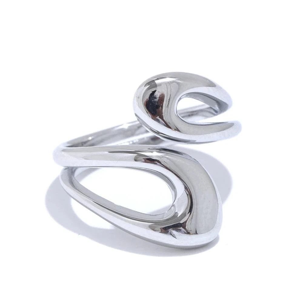 Pearlbud Rings Silver Drift Ring