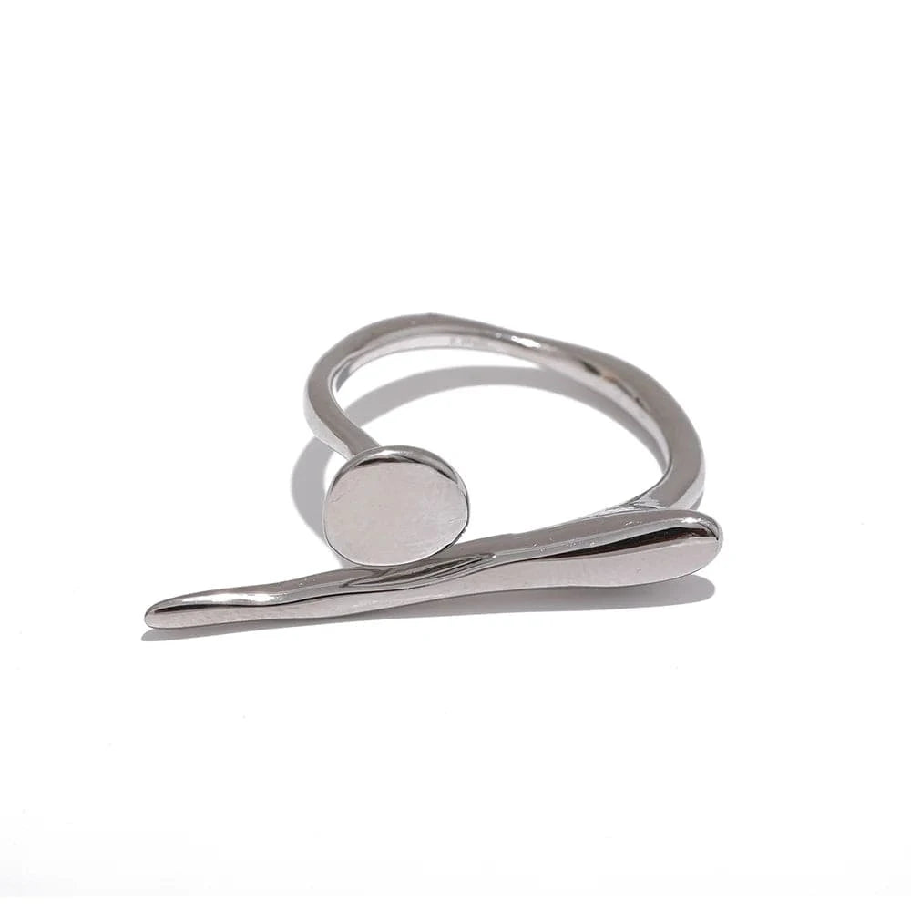 Pearlbud Rings Silver Sway Ring