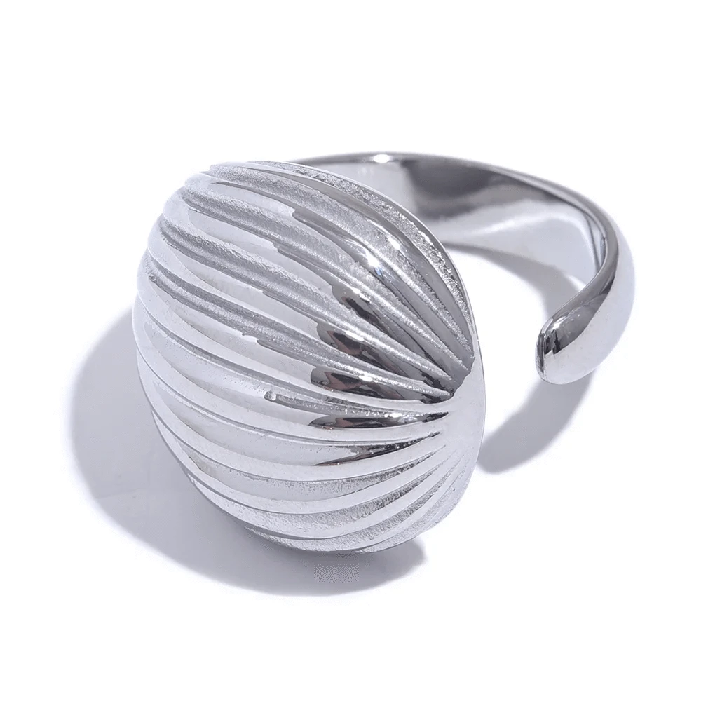 Pearlbud Rings Silver Tidecrest Ring