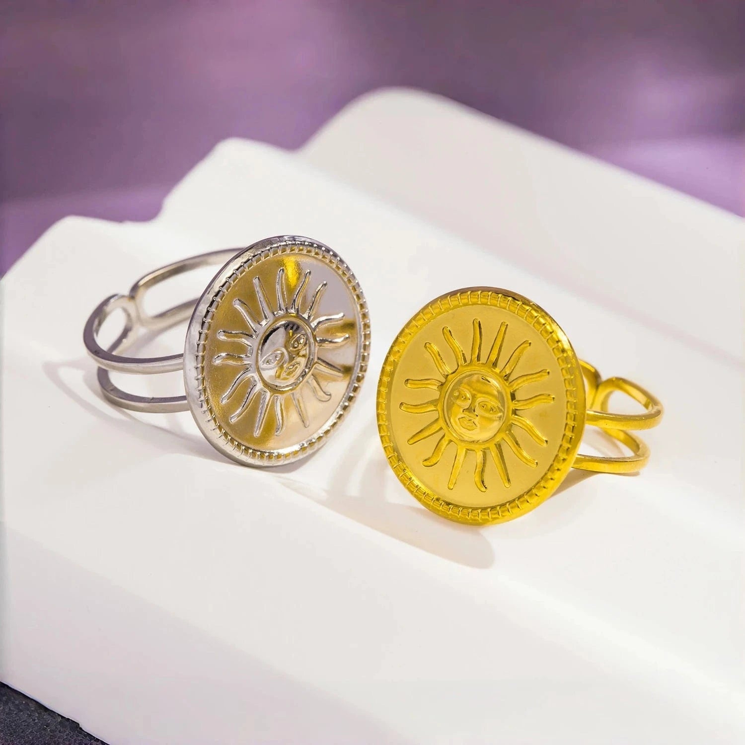 Pearlbud Rings Solar Glow Ring